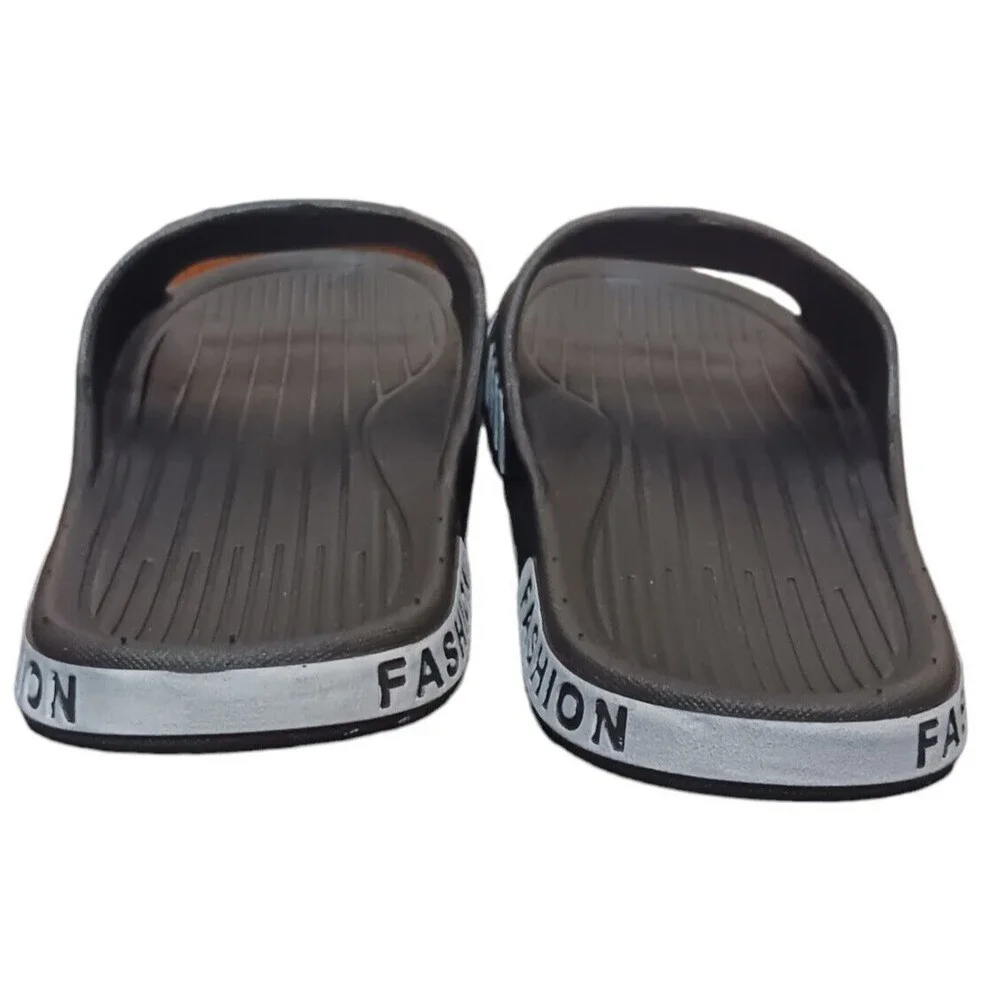 Non Slip-SPORT(Shower/Bedroom/Outdoor)-(Slippers)-(Black)-(Size 10.5)-(New)-$25 - Picture 5 of 6